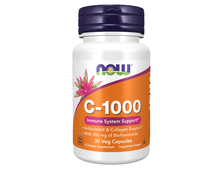 Now C-1000 Immune System Support 30 Veg Capsules