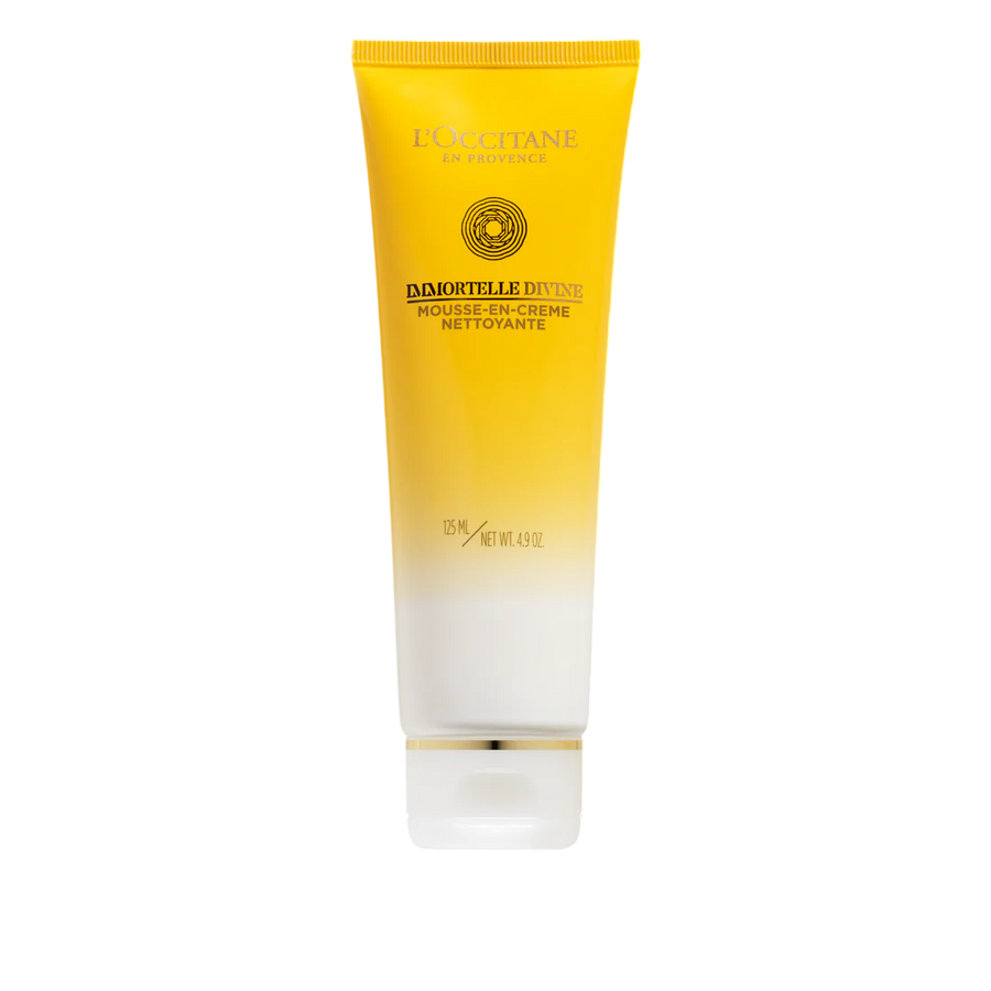 L'Occitane Immortelle Divine Foaming Cleansing Cream 125Ml