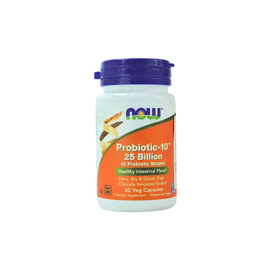 Now Probiotic-10™ 25 Billion 30 Veg Capsules