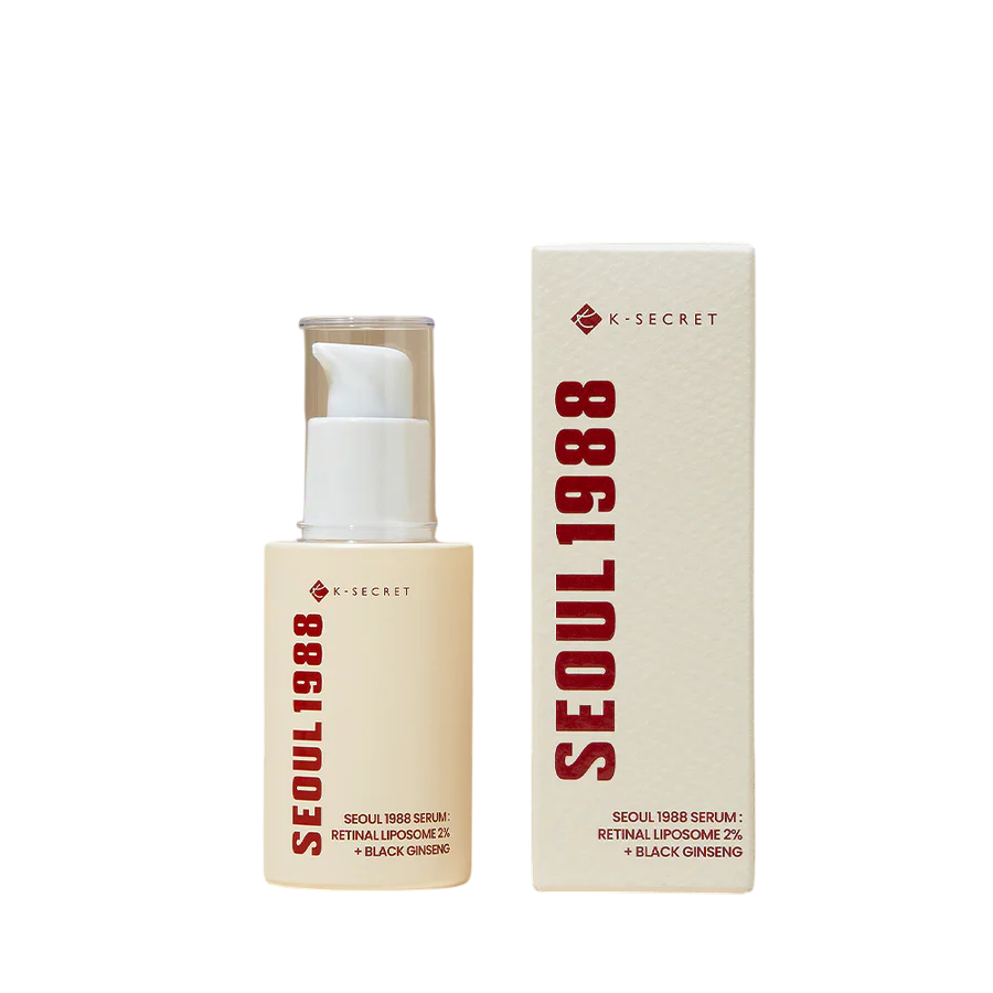 K-Secert Seoul 1988 Retinal Liposome 2% + Black Ginseng Serum