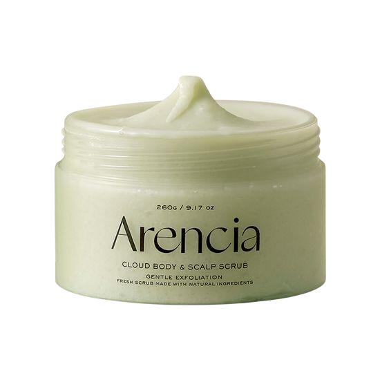 Arencia Fresh Cloud Body & Scalp Scrub WhiteTea & Neroli 260g
