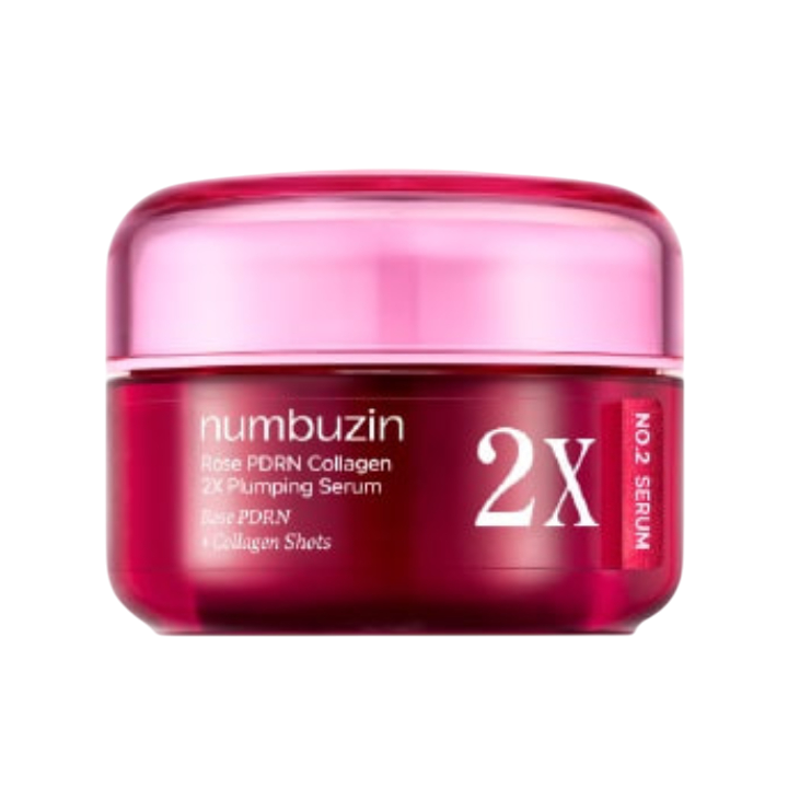 Numbuzin No.2 Rose PDRN Collagen 2X Plumping Serum 30Ml