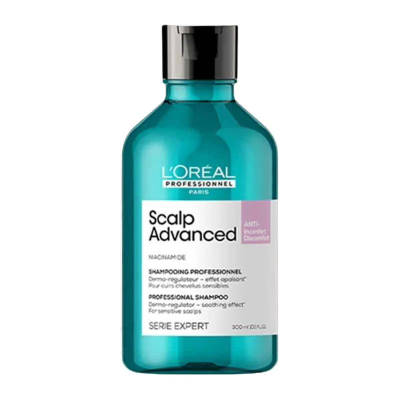 L'Oreal Professionnel Serie Expert Scalp Advanced Anti Discomfort Shampoo Niacinamide For Sensitive Scalps 300Ml