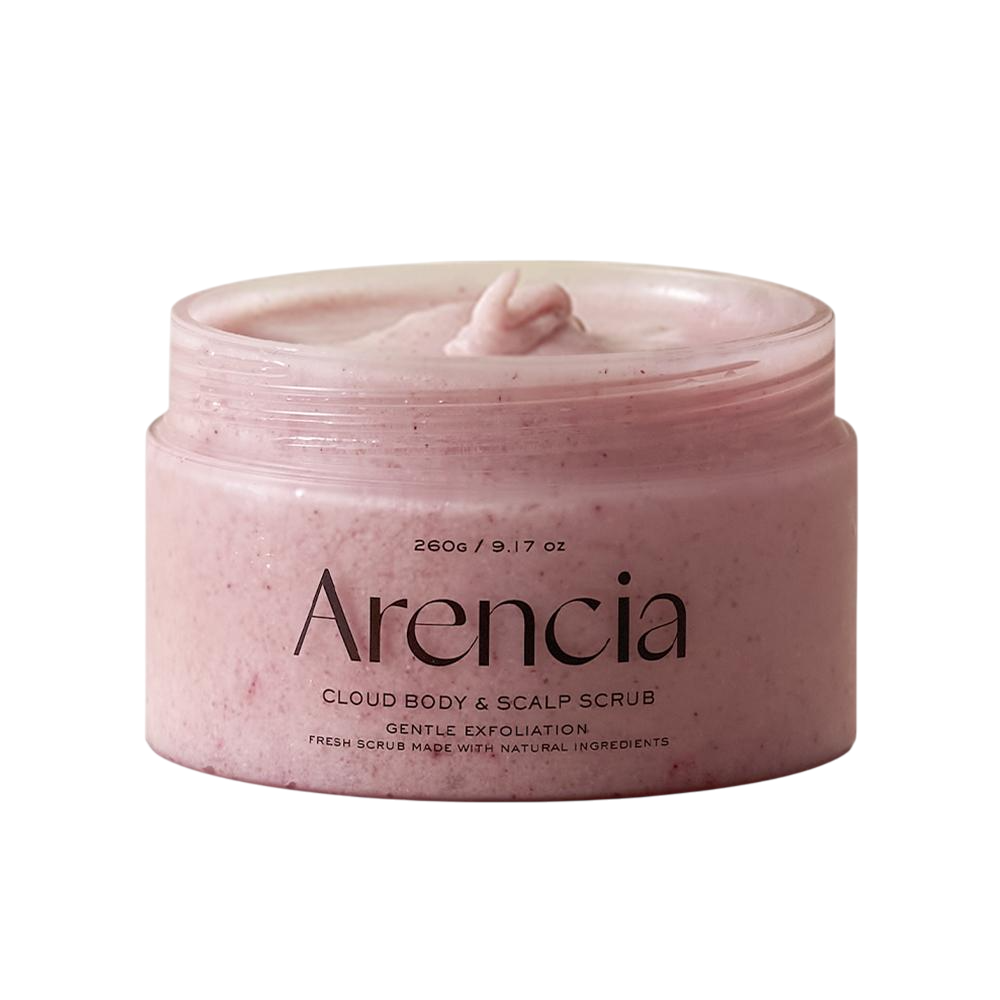 Arencia Fresh Cloud Body & Scalp Scrub Lavender & Pear 260g