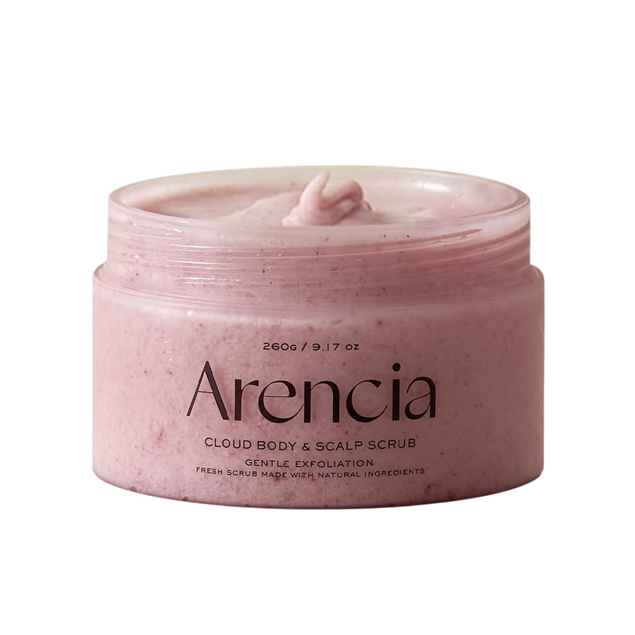 Arencia Fresh Cloud Body & Scalp Scrub Lavender & Pear 260g