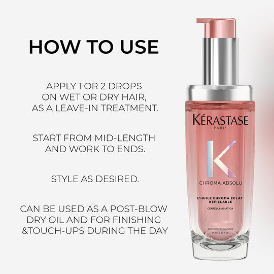 Kerastase Croma Absolu L'Huile Eclat Color-Treated Hair Oil Refillable 75ml