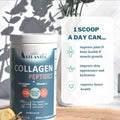 Astranria Collagen Peptides Hyaluronic Acid Vitamin C Unflavored Powder 332.5Gm