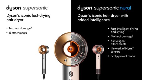 Dyson Supersonic Nural™ Hair Dryer Ceramic Pink/Rose Gold
