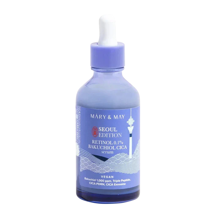 Mary & May Vegan Retinol 0.1%Bakuchiol Cica Serum 80Ml