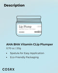 Cosrx Lip Plump AHA BHA Vitamin C Lip Plumper 20g