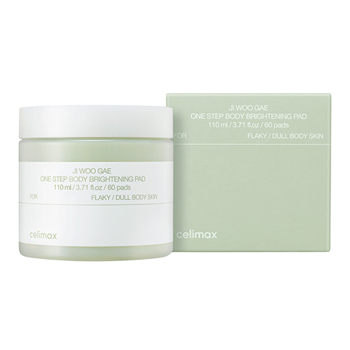 Celimax JIWOOGAE One Step Body Brightening Pad -60Pads