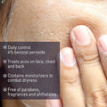 PanOxyl Acne Creamy Wash 4% Benzoyl Peroxide Daily Control 170Gm