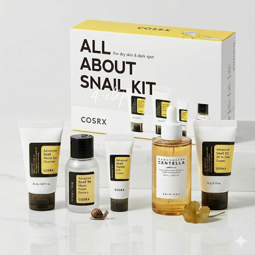 B-19 — COSRX + SKIN1004 Mega Pack ×10