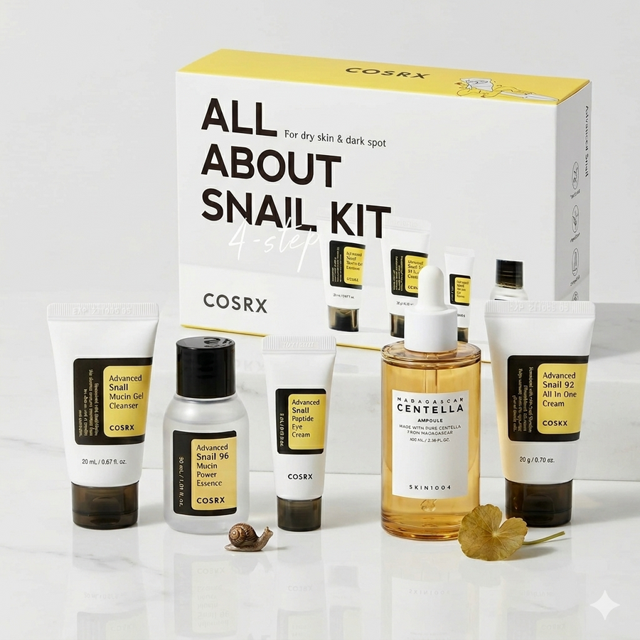 B-19 — COSRX + SKIN1004 Mega Pack ×10
