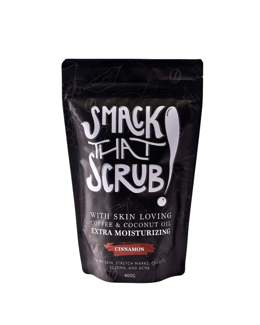 Smack That Scrub Coffee & Coconut Oil Cinnamon Body Scrub 300g