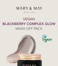 Mary & May Vegan Blackberry Complex Glow Wash Off Pack 125g
