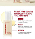 K-Secert Seoul 1988 Retinal Liposome 2% + Black Ginseng Serum