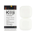 Koji White Kojic Acid & Glutathione Skin Brightening Soap *2Bars 80g