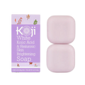 Koji White Kojic Acid & Hyaluronic Skin Brightening Soap x 2Bars 80g