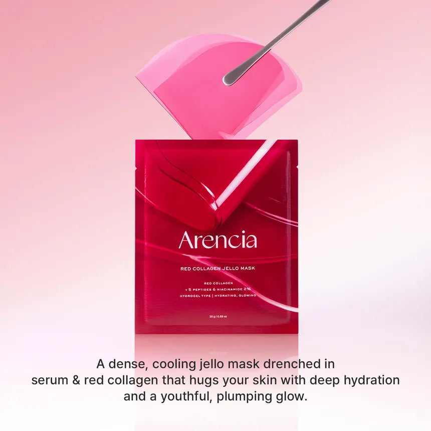 Arencia Red Collagen Jello Mask