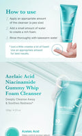 Medicube Azelaic Acid Niacinamide Deep Clean Foam Cleanser 120Ml