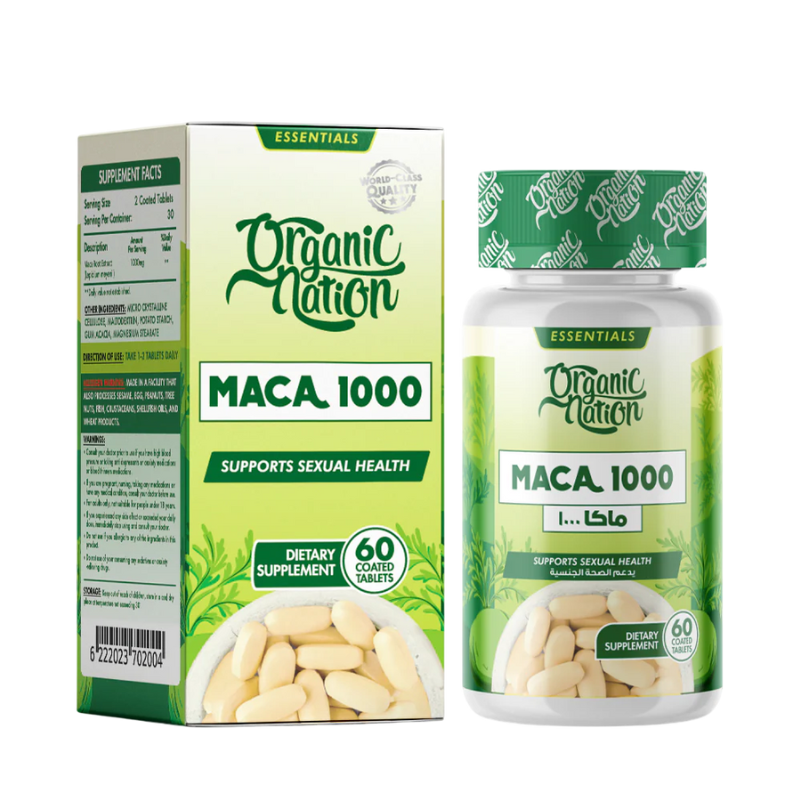 Organic Nation Maca1000 60tablets