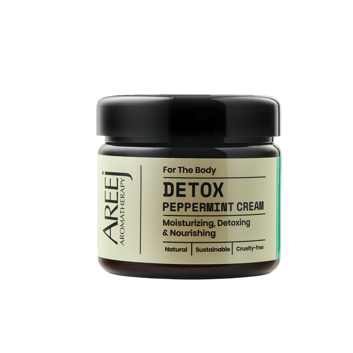 Areej Aromatherapy Detox Peppermint Moisturizing Body Cream 200g