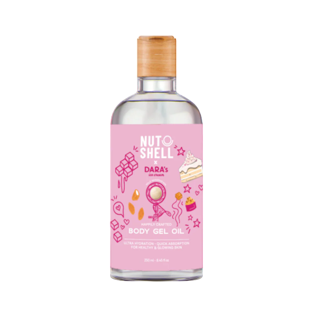 Nutshell x Dara's Body Gel Oil 250Ml