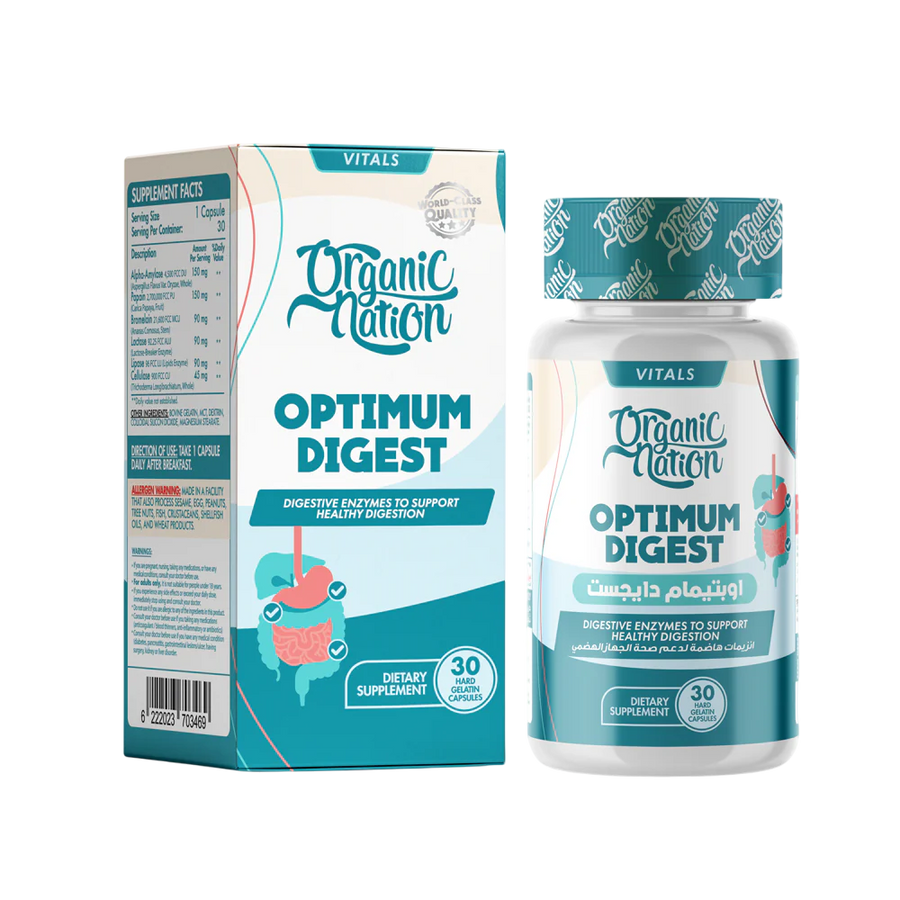 Organic Nation Optimum Digest 30capsules