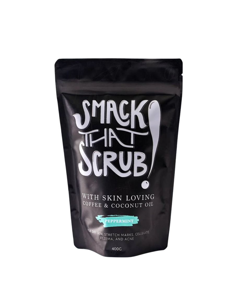 Smack That Scrub Coffee & Coconut Oil Peppermint Body Scrub 300g