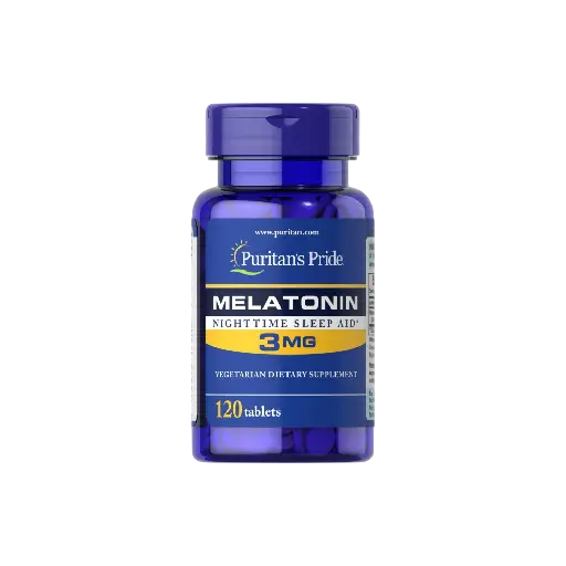 Puritan's Pride Melatonin 3mg 120Capsules