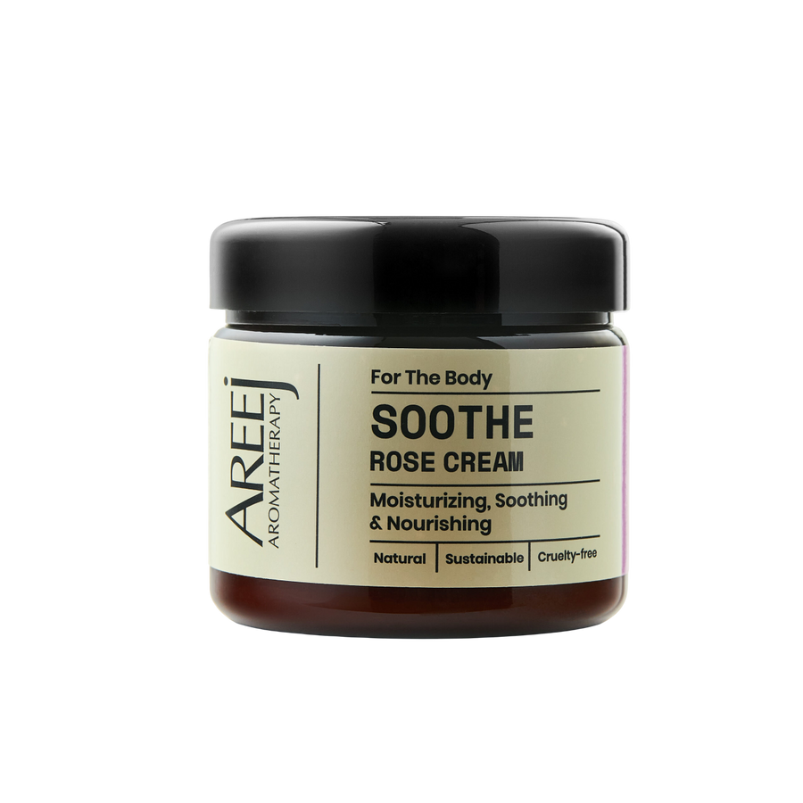 Areej Aromatherapy Soothe Rose Moisturizing Body Cream 200g
