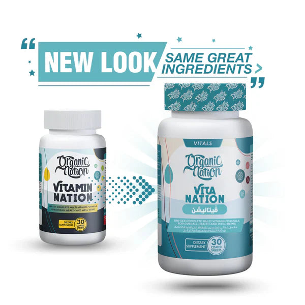 Organic Nation Vita Nation 30 Tablets