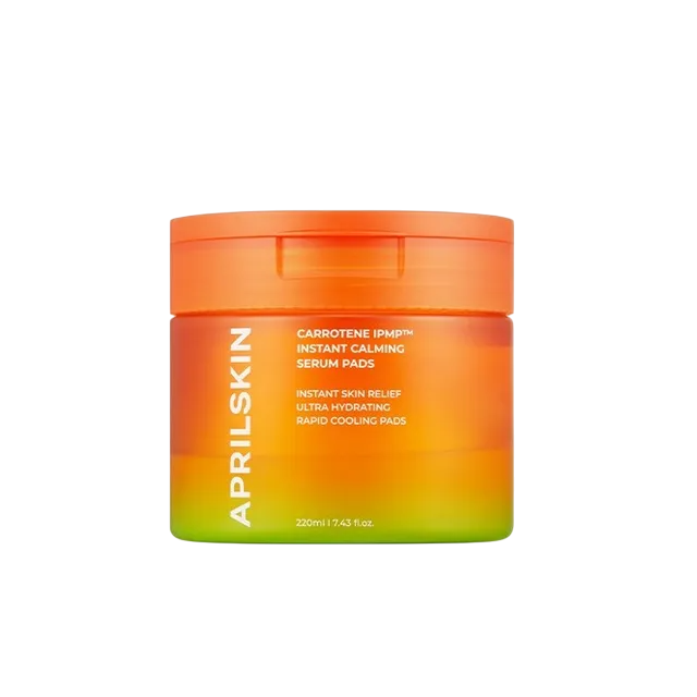 April Skin Carrotene Instant Calming Serum Pads 220Ml