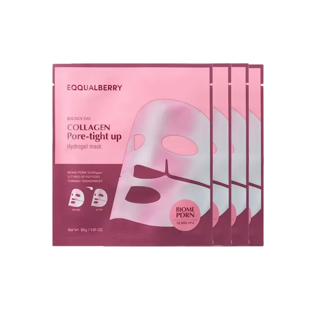 Eqqualberry Collagen Pore-tight Up Hydrogel Mask