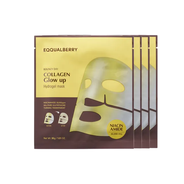 Eqqualberry Collagen Glow Up Hydrogel Mask