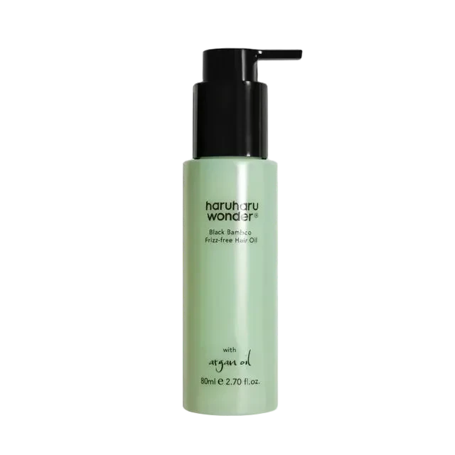 Haruharu Wonder Black Bamboo Frizz-Free Hair Oil 80Ml