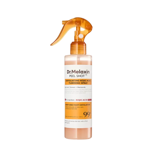 Dr.Melaxin Peel Shot Exfoliating Kojic Acid Turmeric Spray 200Ml