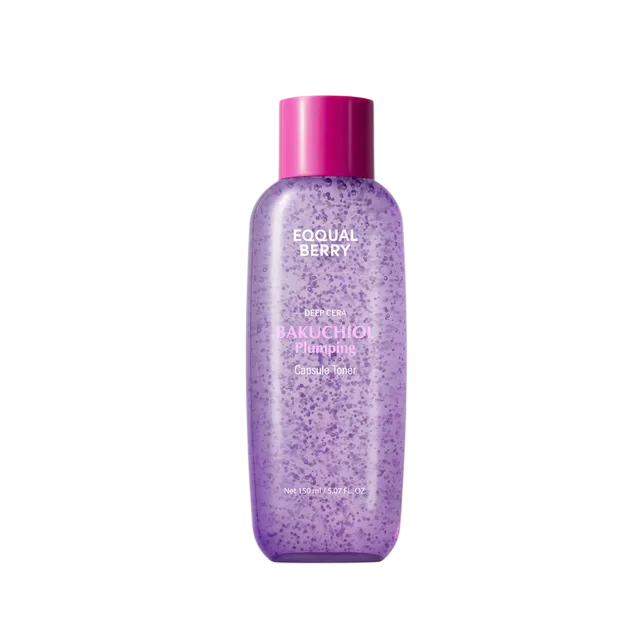 Eqqualberry Bakuchiol Plumping Capsule Toner 150Ml
