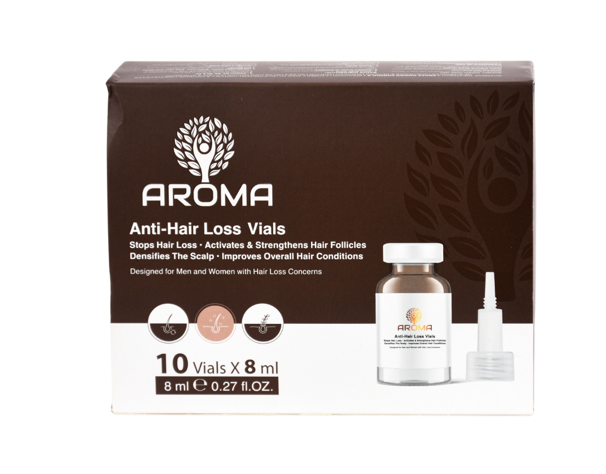 Aroma Anti-Hair Loss Vials 10 Vials*8Ml