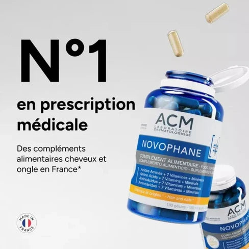 Acm Novophane 7 Vitamins Hair and Nails 180 Capsules