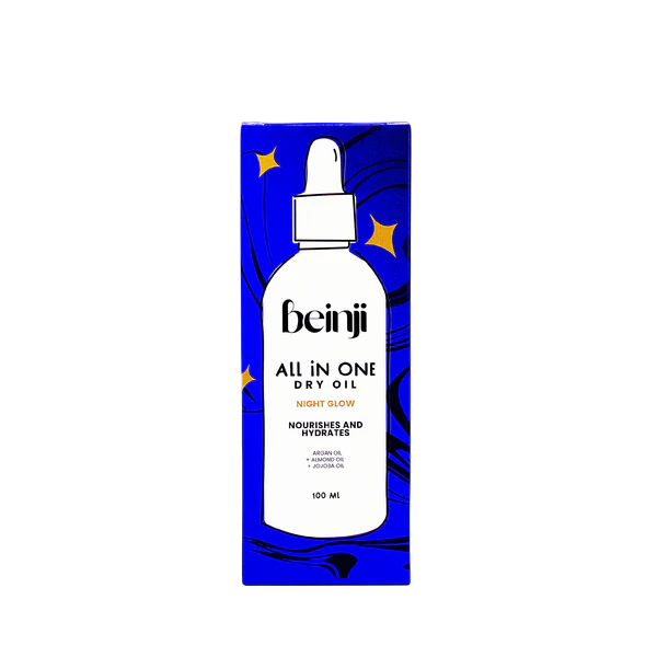 Beinji All-In-One Night Glow Dry Oil 100Ml