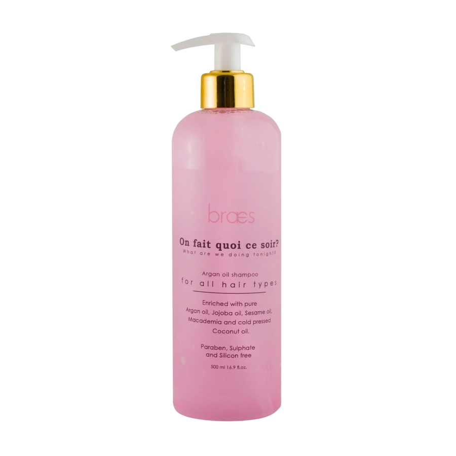 Braes Argan Oil Hydrating Shampoo 500Ml