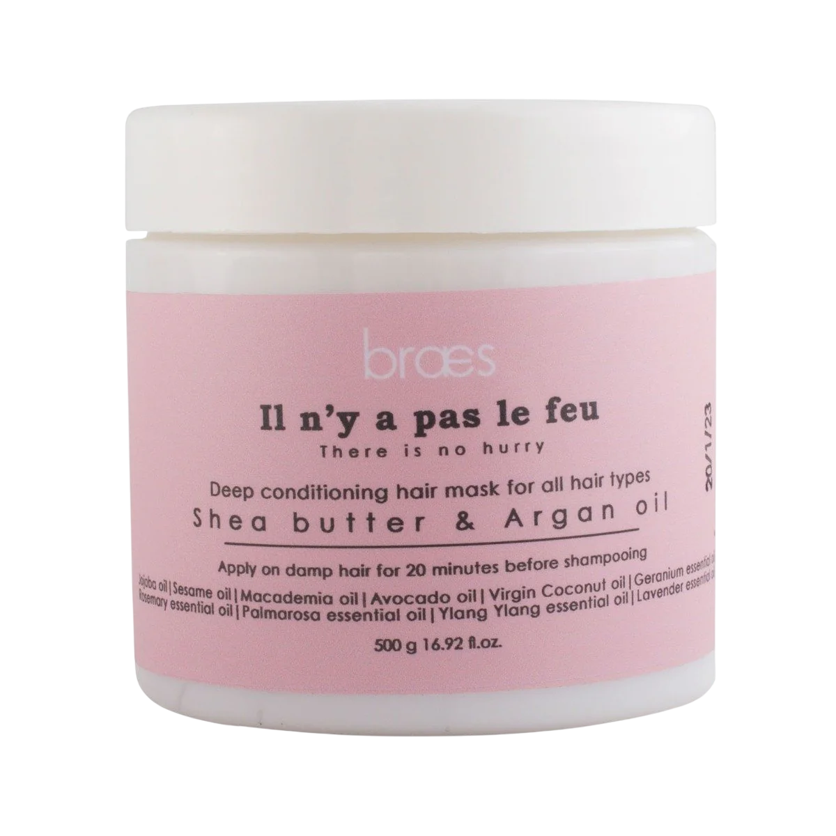 Braes Deep Conditioning Hair Mask 500g