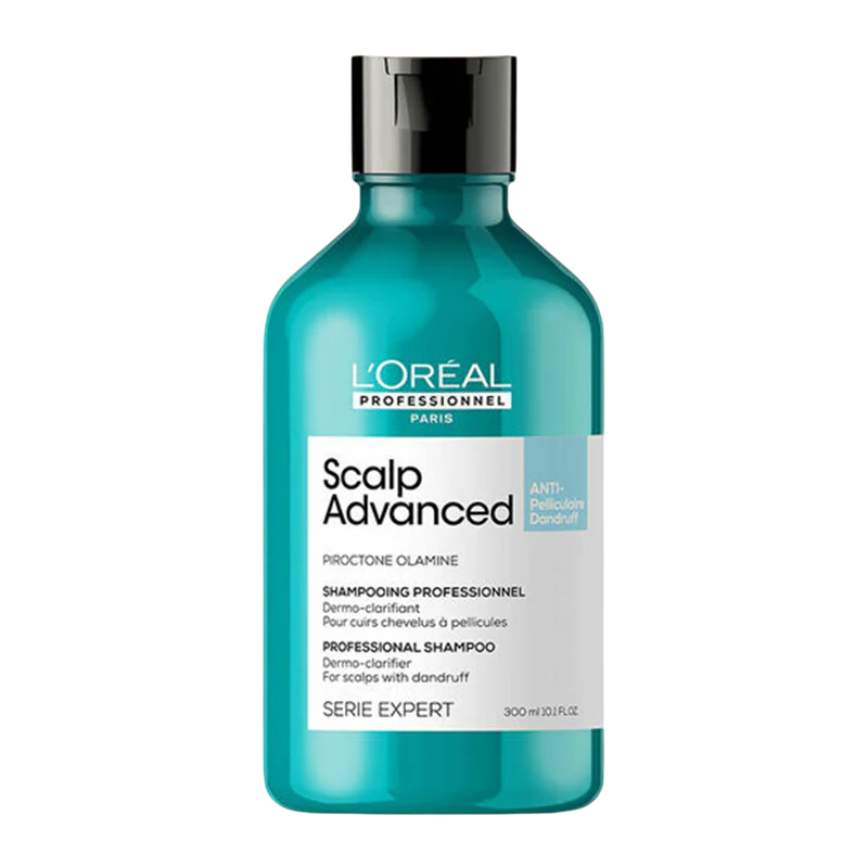 L'Oreal Professionnel Scalp Advanced Anti-Dandruff Dermo-Clarifier Shampoo for Scalps with Dandruff 300Ml