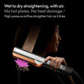 Dyson Airstrait Straightener HT01 Wet to Dry Hair Straightening Ceramic Jasper Plum