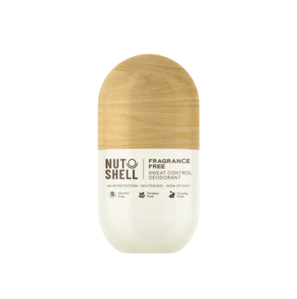 Nutshell Fragrance Free Roll On 50Ml