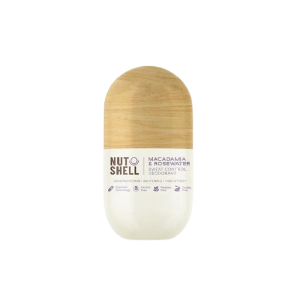 Nutshell Macadamia & Rose Water Roll On 50Ml