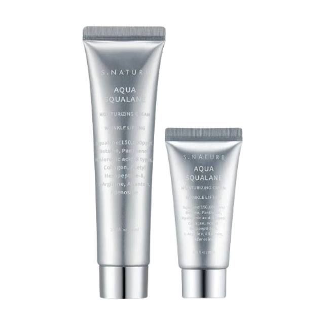 S.Nature Aqua Squalane Moisturizing Cream 60Ml +30Ml