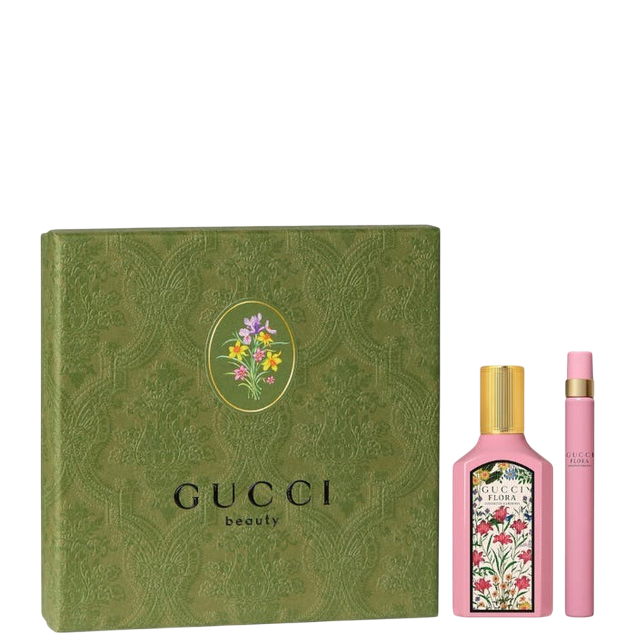 Gucci Ladies Flora Gorgeous Gardenia Gift Set